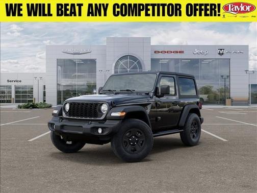 Black Clearcoat 2026 Jeep Wrangler Sport