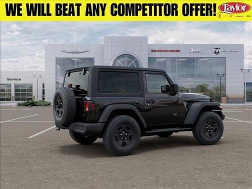 Black Clearcoat 2026 Jeep Wrangler Sport
