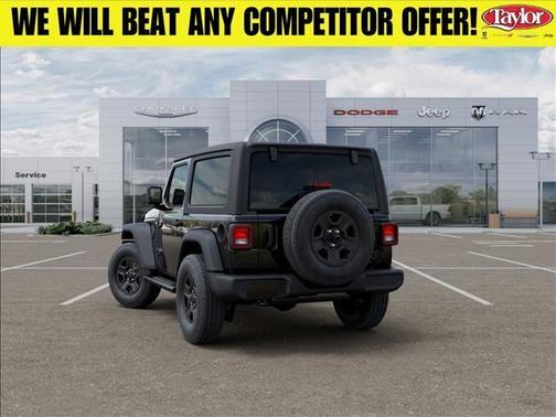 Black Clearcoat 2026 Jeep Wrangler Sport