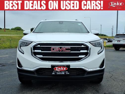 Summit White 2021 GMC Terrain SLT