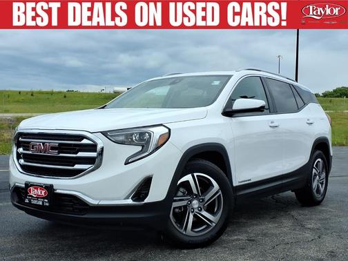 Summit White 2021 GMC Terrain SLT