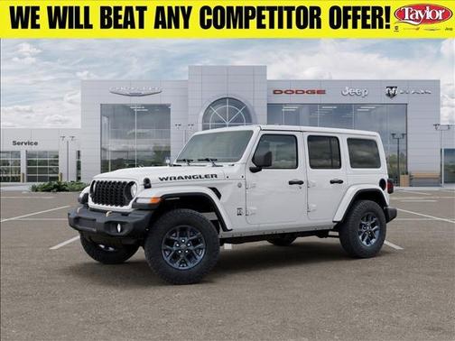 Bright White Clearcoat 2026 Jeep Wrangler Sport