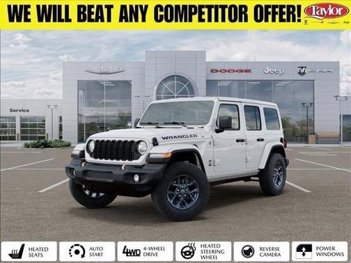 Bright White Clearcoat 2026 Jeep Wrangler Sport