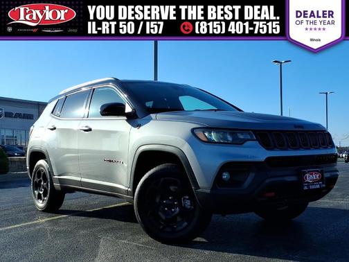 Black 2024 Jeep Compass Trailhawk
