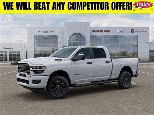 Bright White Clearcoat 2026 RAM 2500 Big Horn