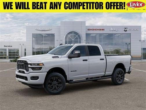 Bright White Clearcoat 2026 RAM 2500 Big Horn
