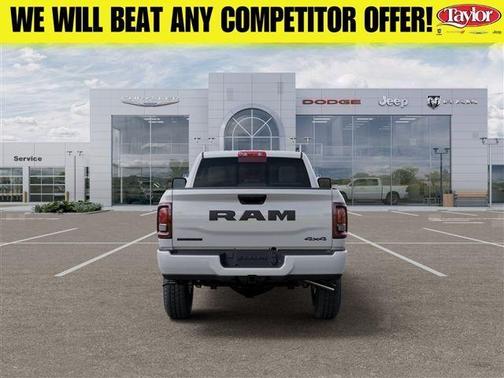 Bright White Clearcoat 2026 RAM 2500 Big Horn