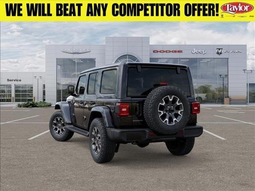 Black Clearcoat 2025 Jeep Wrangler Sahara