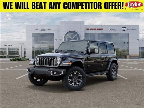 Black Clearcoat 2025 Jeep Wrangler Sahara