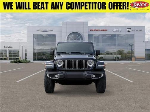 Black Clearcoat 2025 Jeep Wrangler Sahara