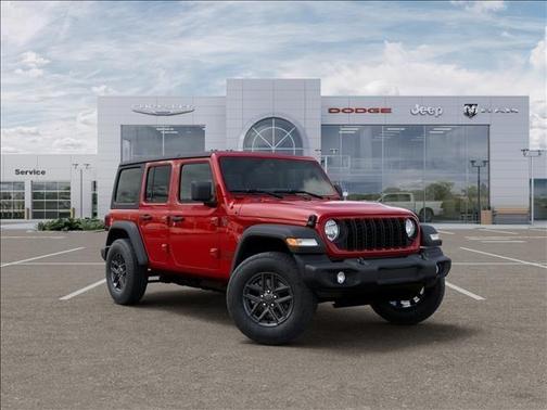 Firecracker Red Clearcoat 2026 Jeep Wrangler Sport