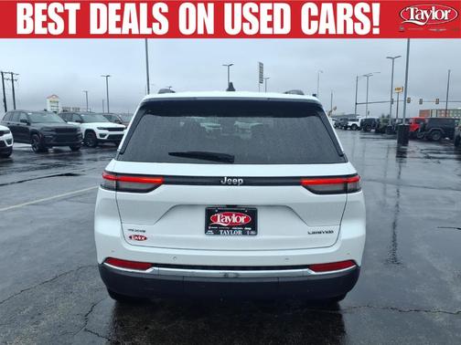 Bright White Clearcoat 2023 Jeep Grand Cherokee Limited