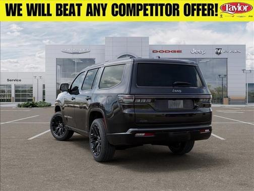 Gloss Black 2026 Jeep Grand Wagoneer Limited Reserve