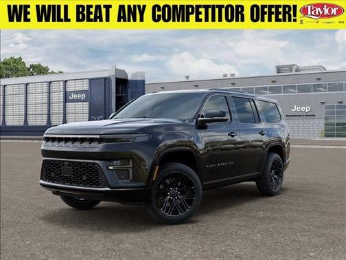 Gloss Black 2026 Jeep Grand Wagoneer Limited Reserve