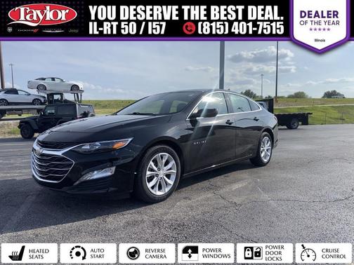 Mosaic Black Metallic 2024 Chevrolet Malibu LT