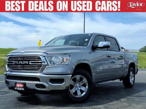Billet Silver Metallic Clearcoat 2024 RAM 1500 Laramie