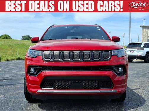 Redline Pearlcoat 2022 Jeep Compass Limited