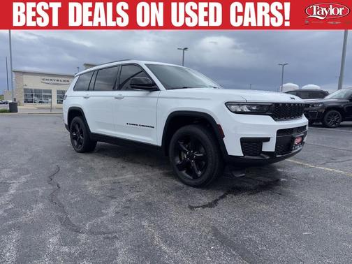 Bright White Clearcoat 2023 Jeep Grand Cherokee L Laredo