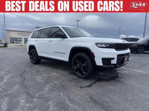 Bright White Clearcoat 2023 Jeep Grand Cherokee L Laredo