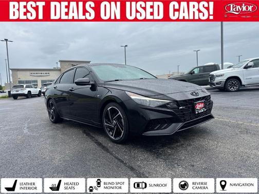 Onyx Black 2023 Hyundai ELANTRA N Line