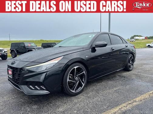 Onyx Black 2023 Hyundai ELANTRA N Line