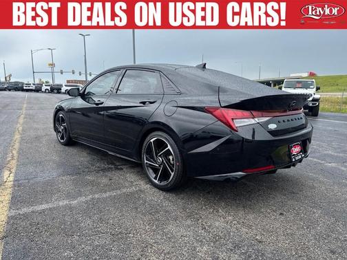 Onyx Black 2023 Hyundai ELANTRA N Line