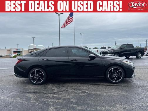 Onyx Black 2023 Hyundai ELANTRA N Line