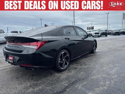 Onyx Black 2023 Hyundai ELANTRA N Line