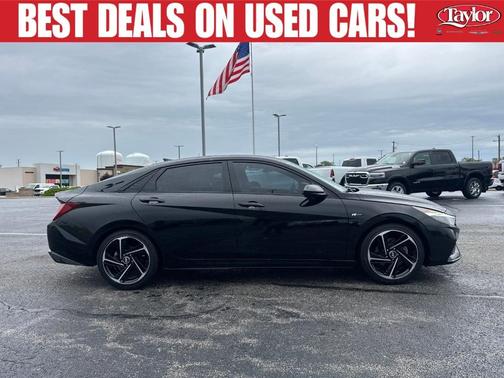 Onyx Black 2023 Hyundai ELANTRA N Line