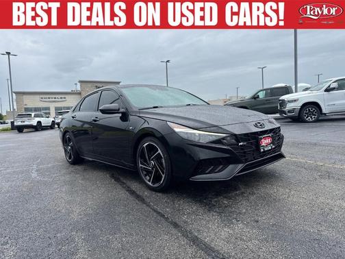 Onyx Black 2023 Hyundai ELANTRA N Line