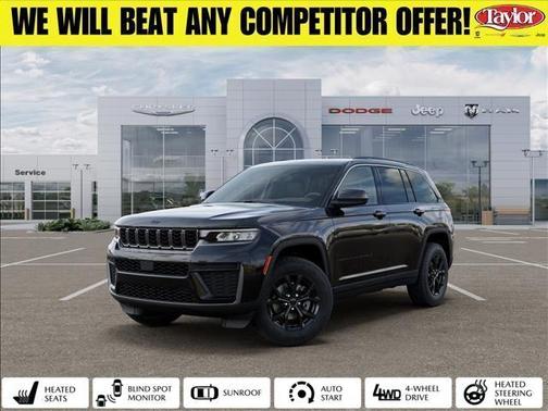 Diamond Black 2026 Jeep Grand Cherokee Laredo