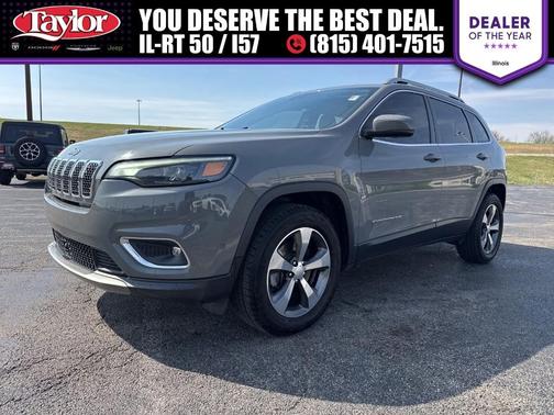 Sting Gray Clearcoat 2020 Jeep Cherokee Limited