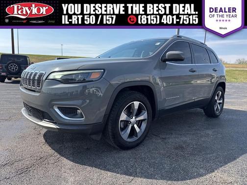 Sting Gray Clearcoat 2020 Jeep Cherokee Limited
