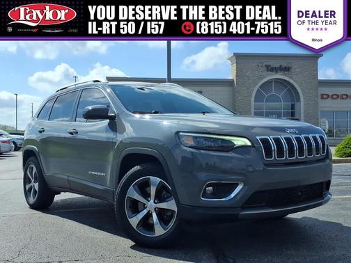 Sting Gray Clearcoat 2020 Jeep Cherokee Limited