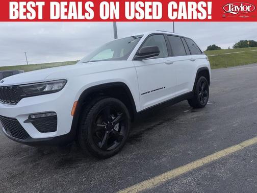 Bright White Clearcoat 2023 Jeep Grand Cherokee Limited
