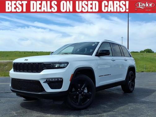 Bright White Clearcoat 2023 Jeep Grand Cherokee Limited