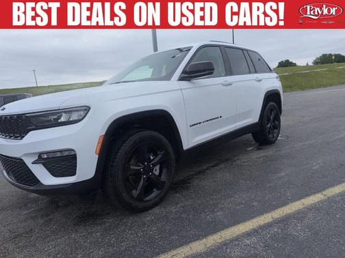 Bright White Clearcoat 2023 Jeep Grand Cherokee Limited