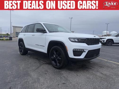 Bright White Clearcoat 2023 Jeep Grand Cherokee Limited
