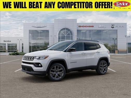 Bright White Clearcoat 2026 Jeep Compass Limited