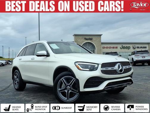 White 2022 Mercedes-Benz GLC 300 Base 4MATIC