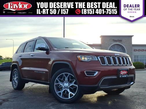 Velvet Red Pearlcoat 2021 Jeep Grand Cherokee Limited