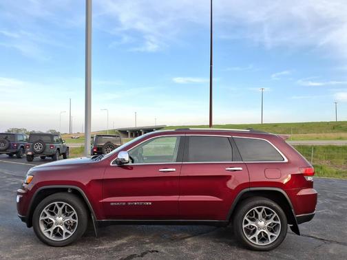 Velvet Red Pearlcoat 2021 Jeep Grand Cherokee Limited