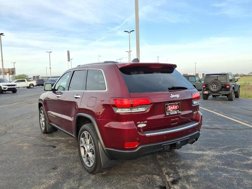 Velvet Red Pearlcoat 2021 Jeep Grand Cherokee Limited