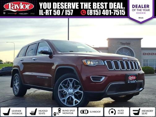 Velvet Red Pearlcoat 2021 Jeep Grand Cherokee Limited