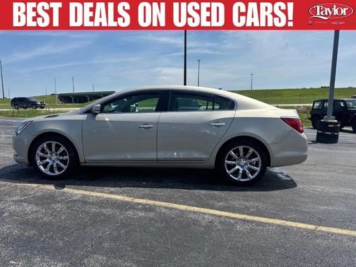 Champagne Silver 2014 Buick LaCrosse Leather