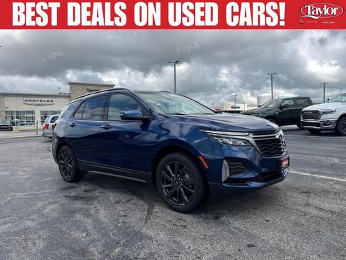 Blue Glow Metallic 2023 Chevrolet Equinox RS