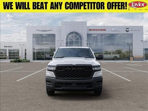 Bright White Clearcoat 2026 RAM 1500 Tradesman