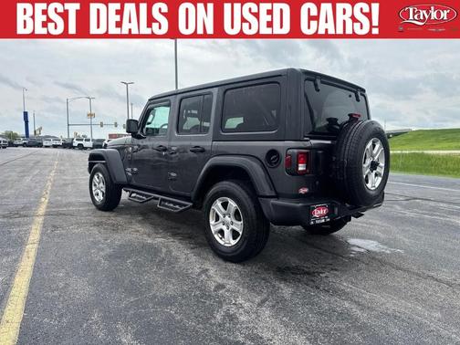 Granite Crystal Clearcoat Metallic 2018 Jeep Wrangler Unlimited Sport