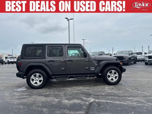 Granite Crystal Clearcoat Metallic 2018 Jeep Wrangler Unlimited Sport