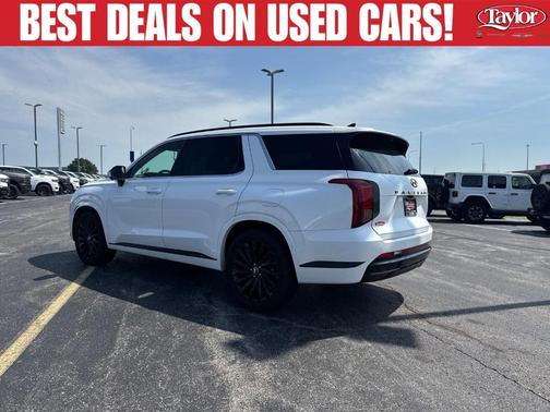 Hyper White 2024 Hyundai PALISADE Calligraphy Night Edition